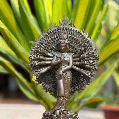 Tượng Thiên Thủ Thiên Nhãn bằng đồng